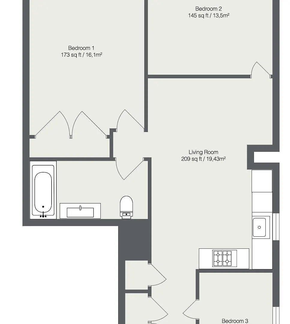 Stylish & Modern Apartment In Midtown Manhattan New York Homestay